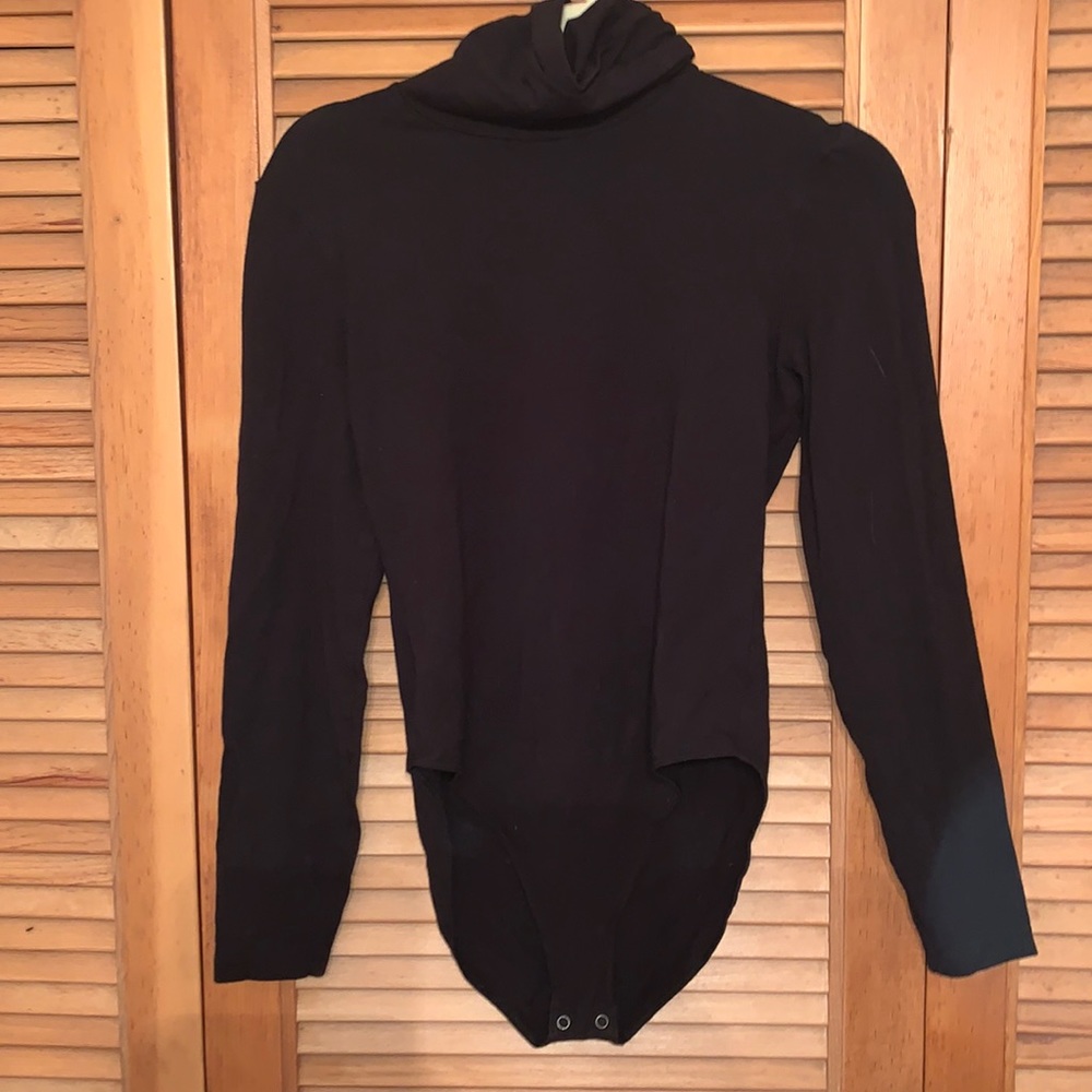 American Apparel Turtleneck Bodysuit